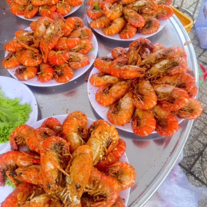 Hình ảnh nấu tiệc thực tế 2